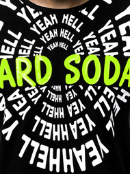 Moška majica črna OZONEE JS/KS1948Z