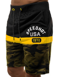 Moške kratke hlače zelene OZONEE JS/KK300157