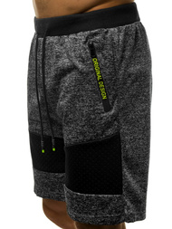 Moške kratke hlače grafitne OZONEE JS/KS2511