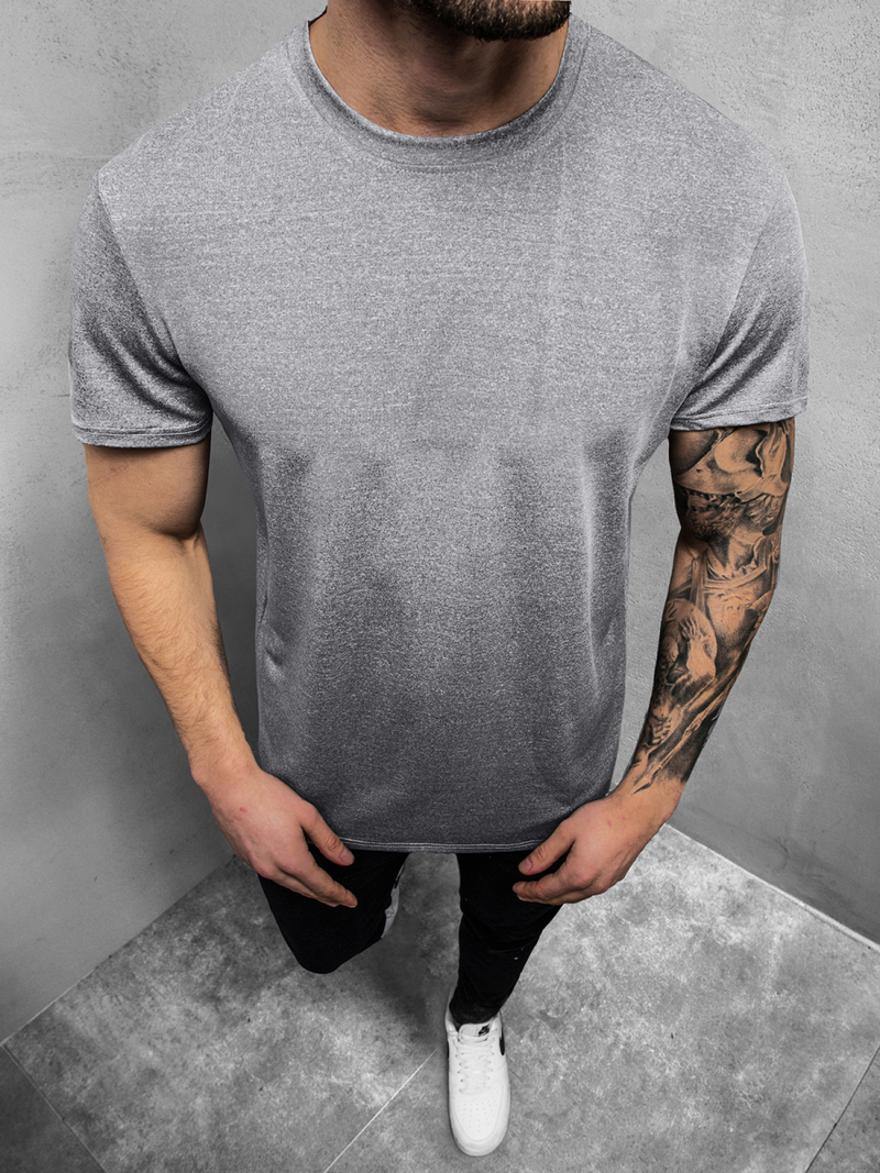 Moška majica svetlo-siva OZONEE JS/S01Z