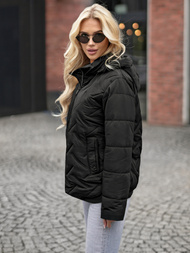 Ženska jakna črna OZONEE JS/16M9300/392Z