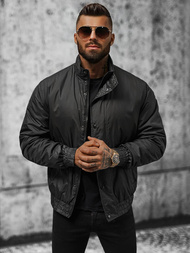 Moška prehodna jakna črna OZONEE JS/5M3102/392