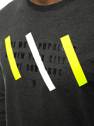 Moška jopa grafitna OZONEE MACH/2105