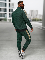 Moška trenirka zeleni OZONEE O/FF5110AB