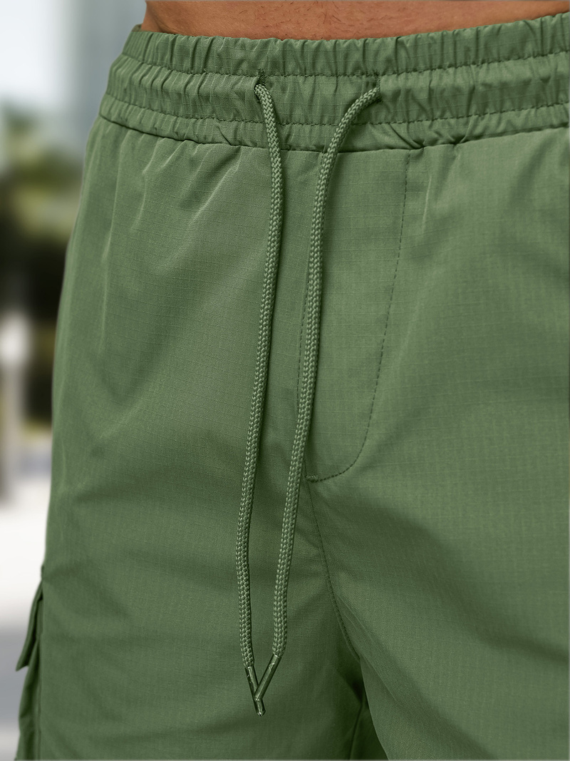 Moške kratke hlače kaki OZONEE JS/27K6538/60