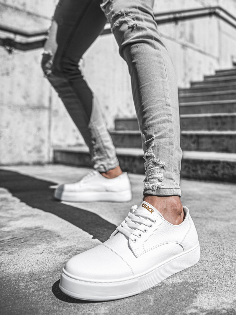 Moške superge bele OZONEE O/KN050