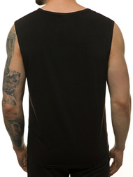Moška majica brez rokavov črna OZONEE JS/KS2091