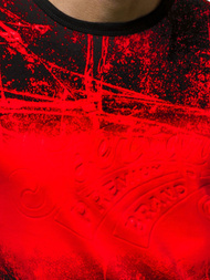 Moška majica rdeča OZONEE JS/SS11017