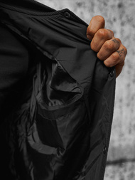 Moška prehodna jakna črna OZONEE JS/84M3020/392