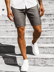 Moške kratke hlače CHINOS kaki OZONEE DJ/1004