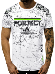 Moška majica bela OZONEE JS/SS10917