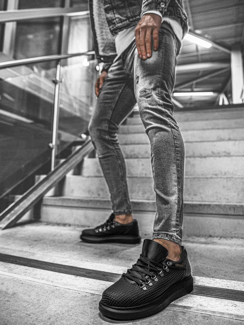 Moške superge črne OZONEE CH/021