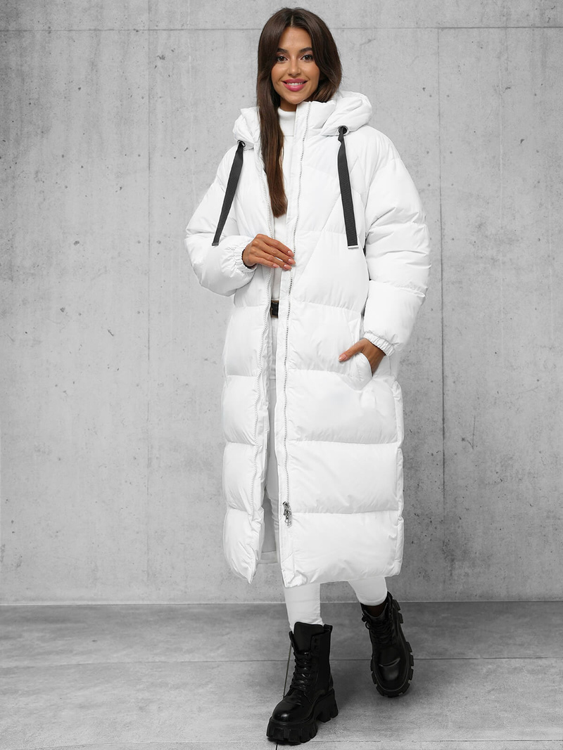 Ženska jakna bela OZONEE JS/5M3163/281Z