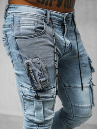 Moške hlače jogger modre OZONEE O/E9920