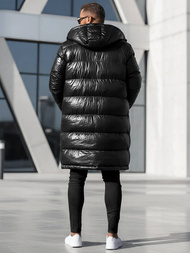 Moška zimska jakna črna OZONEE O/M3205Z