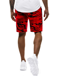 Moške kratke hlače rdeče OZONEE JS/KK300160