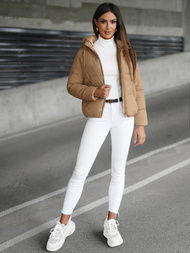 Ženska jakna svetlo bež OZONEE JS/16M9187/158Z