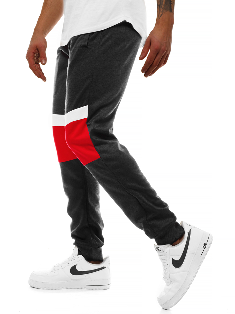 Moške športne hlače črne OZONEE JS/JZ11010