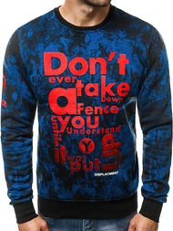 Moška jopa modra OZONEE JS/DD677Z