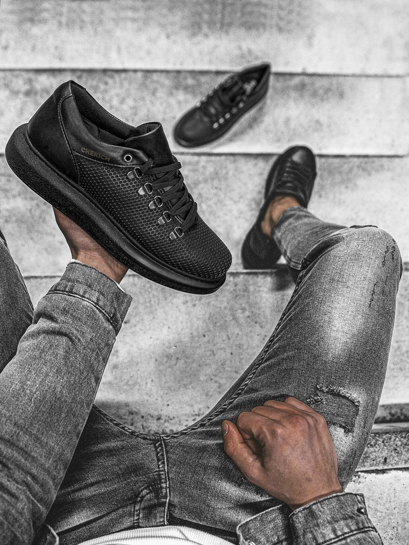 Moške superge črne OZONEE CH/021