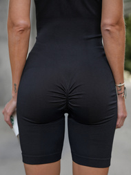 Ženska športna obleka črni OZONEE JS/18k1831/3