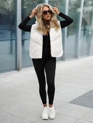 Ženski brezrokavnik bela OZONEE JS/16M9291/281