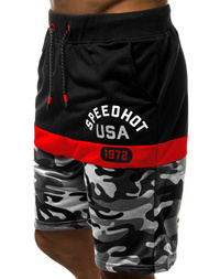 Moške kratke hlače sive OZONEE JS/KK300157