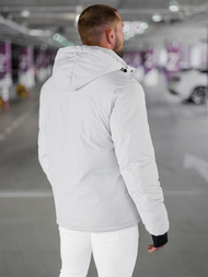 Moška zimska jakna svetlo-siva OZONEE JS/91M9906/280