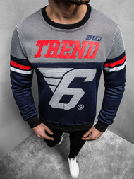 Moška jopa mornarsko modra OZONEE JS/DD752Z