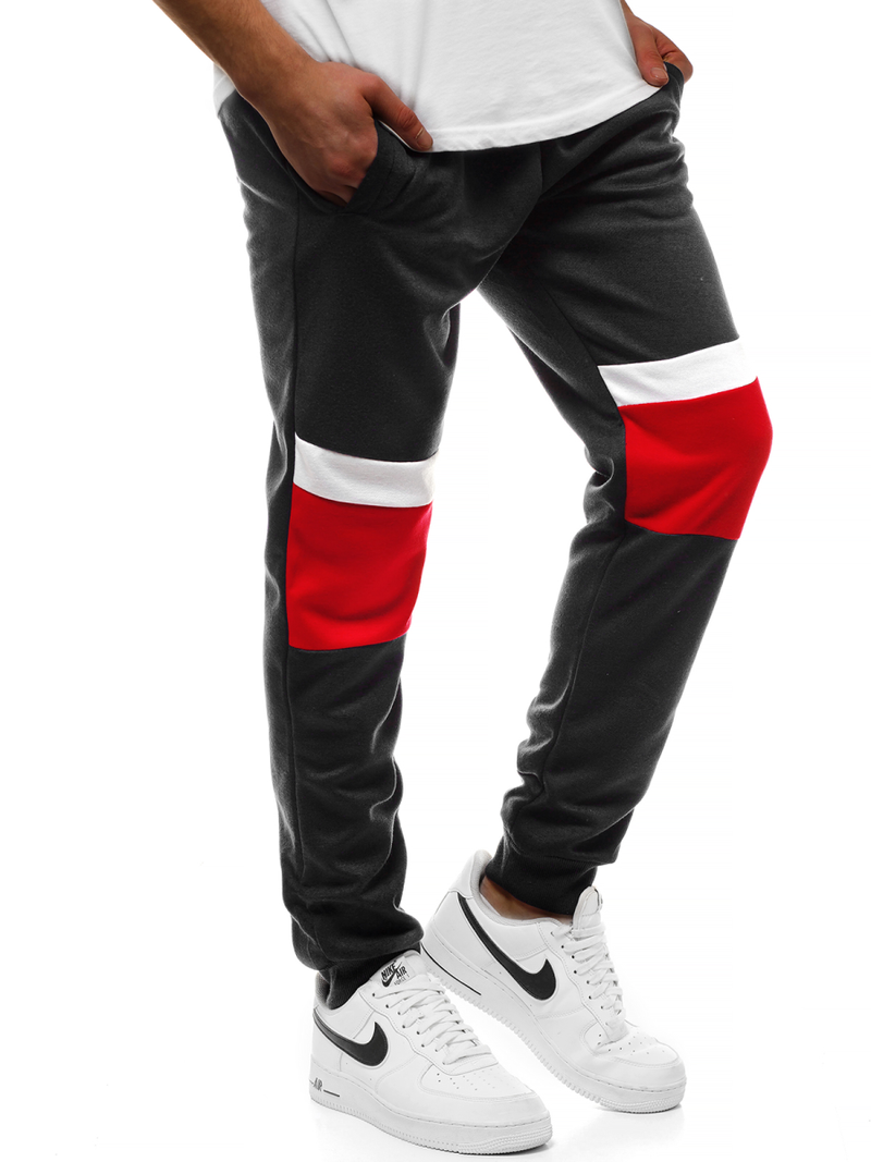 Moške športne hlače črne OZONEE JS/JZ11010