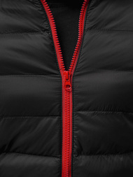 Moška prehodna jakna črna/2 OZONEE JB/JP1111