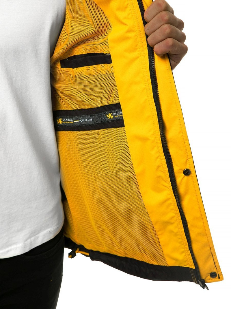 Moška prehodna jakna črna OZONEE MG/2510