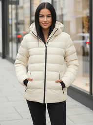 Ženska zimska jakna ecru OZONEE JS/M769/281