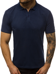 Moška polo majica mornarsko modra OZONEE JS/GD01