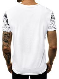 Moška majica bela OZONEE JS/SS10917