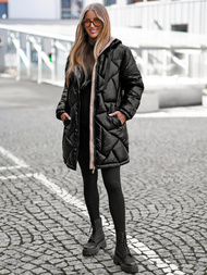 Ženska jakna črna OZONEE JS/5M3189/392Z