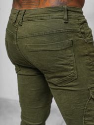 Moške Hlače Jogger Zelene OZONEE O/E6979J