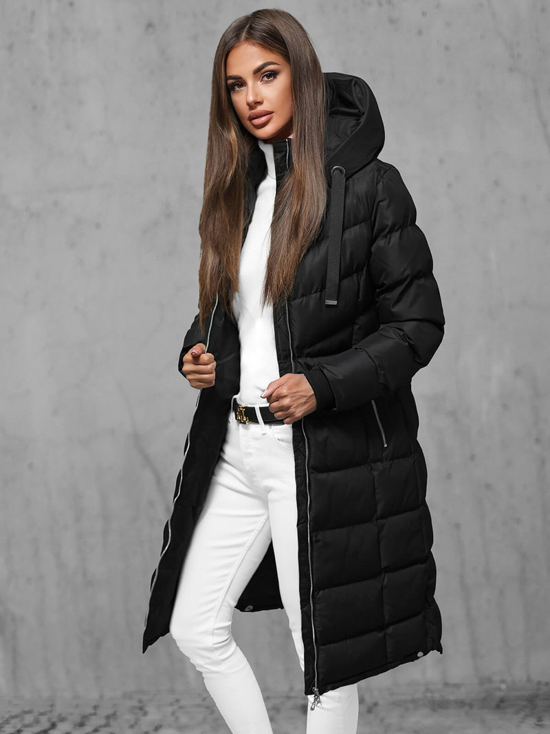Ženska jakna črna OZONEE JS/M736/392