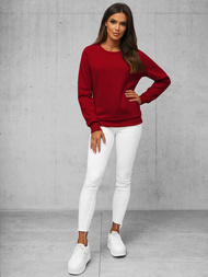 Ženska jopa temnordeča OZONEE JS/W01Z