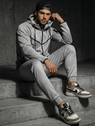 Moška trenirka siva OZONEE JS/8C1966/2