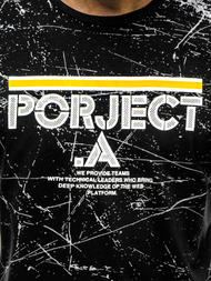 Moška majica črna OZONEE JS/SS10917