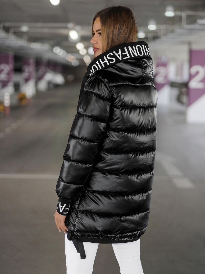 Ženska jakna črna OZONEE JS/5M3188/392Z