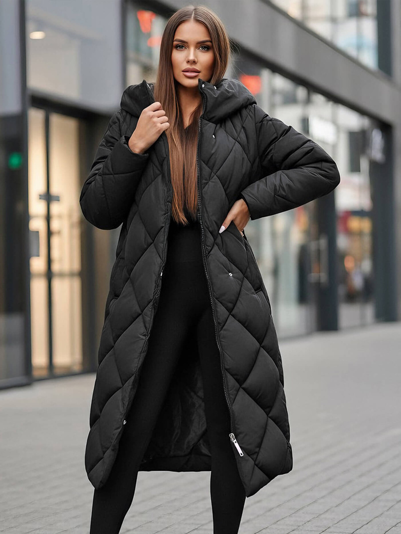 Ženska jakna črna OZONEE JS/5M3173/392Z