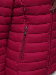 Ženska jakna bordo OZONEE JS/16M9101/06