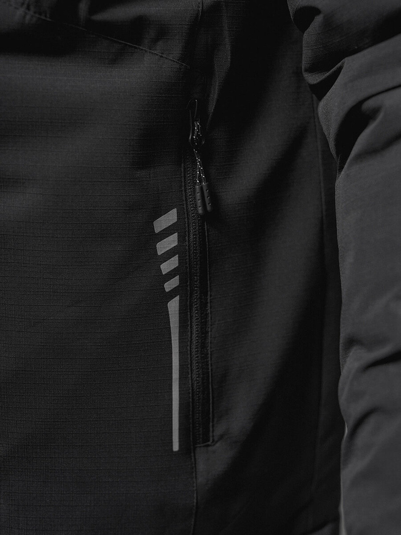 Moška jakna črna OZONEE JS/22M321/392