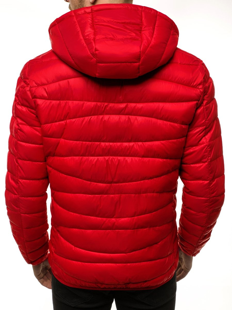 Moška prehodna jakna rdeča OZONEE JB/JP1139