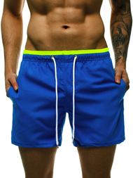 Moške kopalne kratke hlače modre OZONEE ST006-14