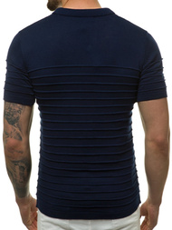 Moška polo majica mornarsko modra OZONEE L/2318