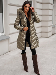 Ženska jakna zlato OZONEE JS/16M9100/403Z