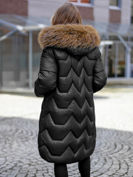 Ženska zimska jakna črna OZONEE O/5M3229/392